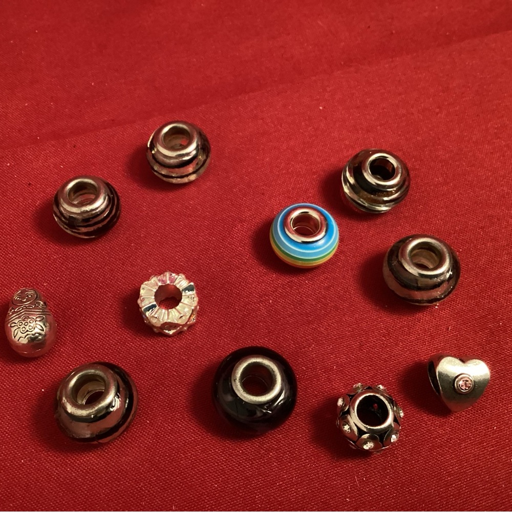 Cool beads Various materials lot